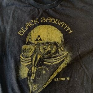 Black Sabbath 1978 US Tour Band T-Shirt